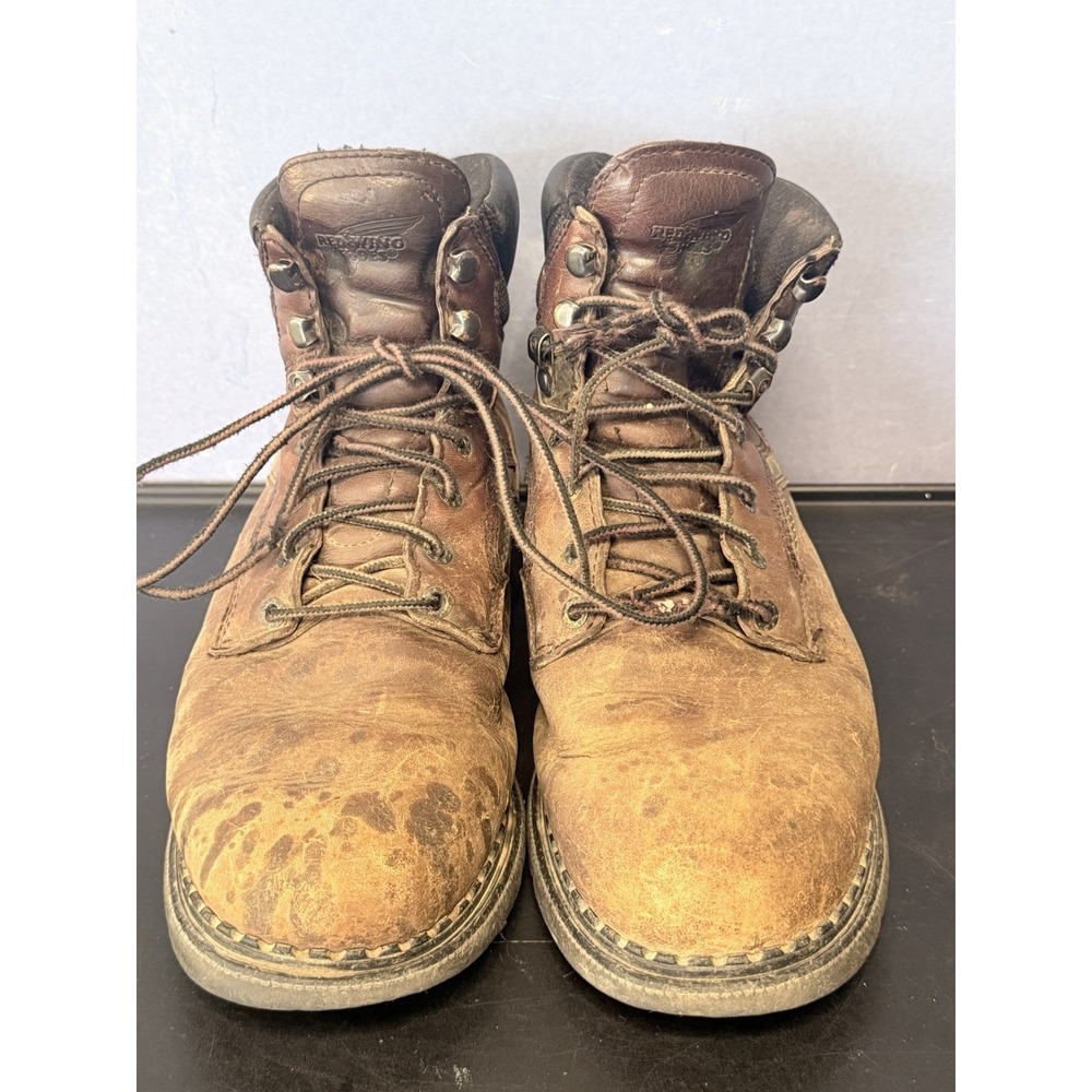 Red Wing 926 DynaForce Work Boots Brown Sz 9.5 D  Made‎ In USA